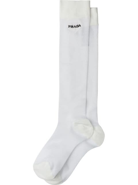 Prada Technical Nylon Socks - White
