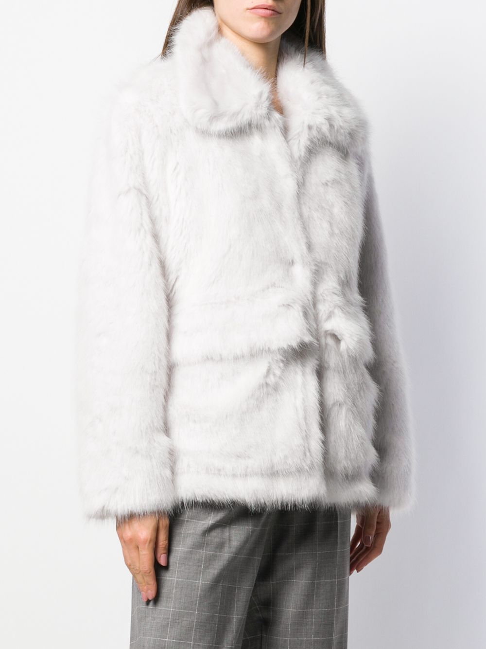 Zadig&Voltaire Fashion Show Mays faux-fur Coat - Farfetch