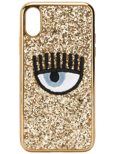 Chiara Ferragni funda para celular con ojo bordado