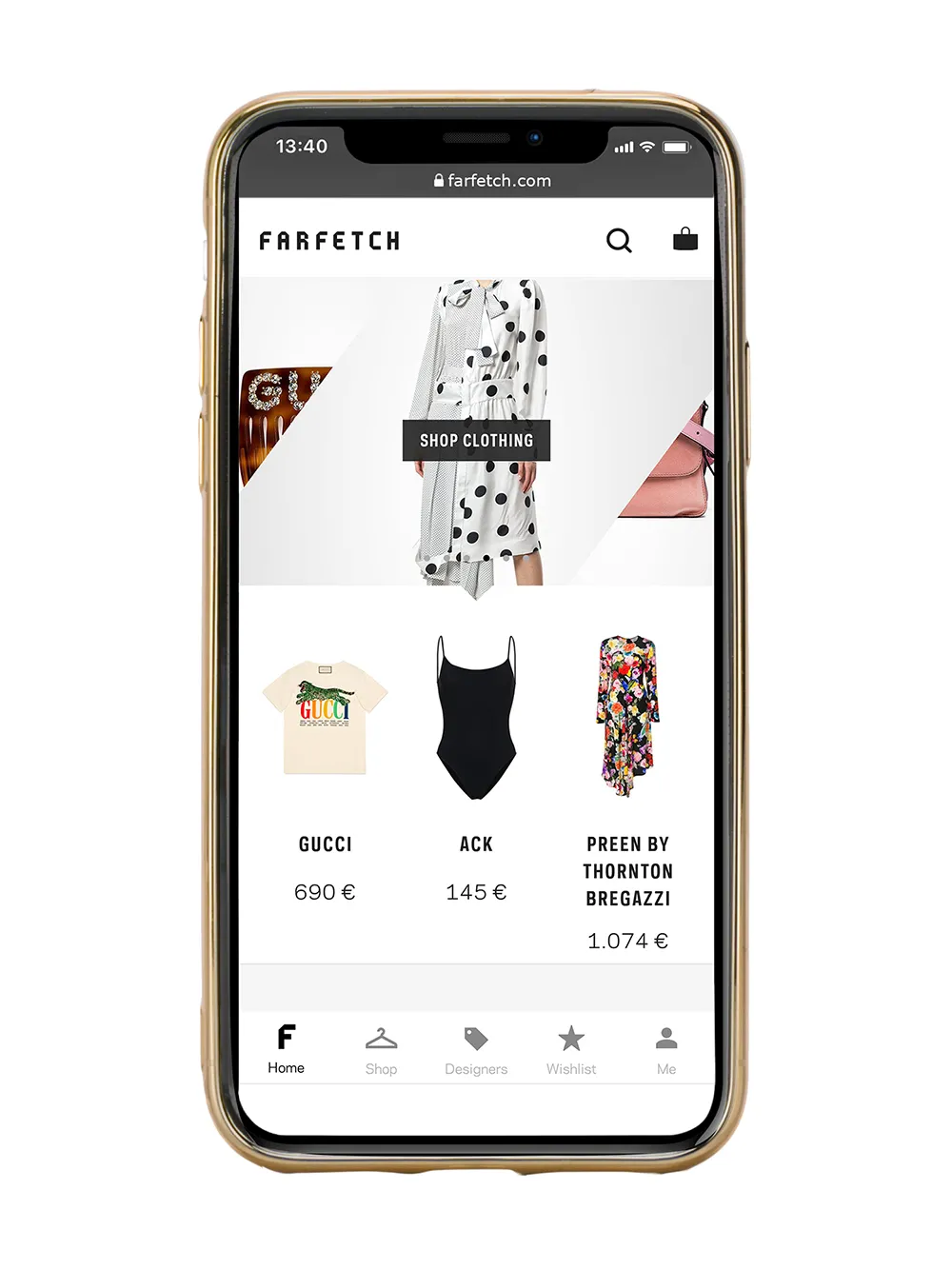 Chiara Ferragni Iphone 7 8 plus hoes Goud