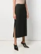 Pringle of Scotland side slit knitted skirt