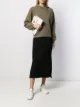Image 2 of Pringle of Scotland drawstring midi skirt