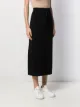 Pringle of Scotland drawstring midi skirt