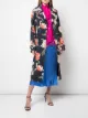 Image 2 of Rochas floral print trenchcoat