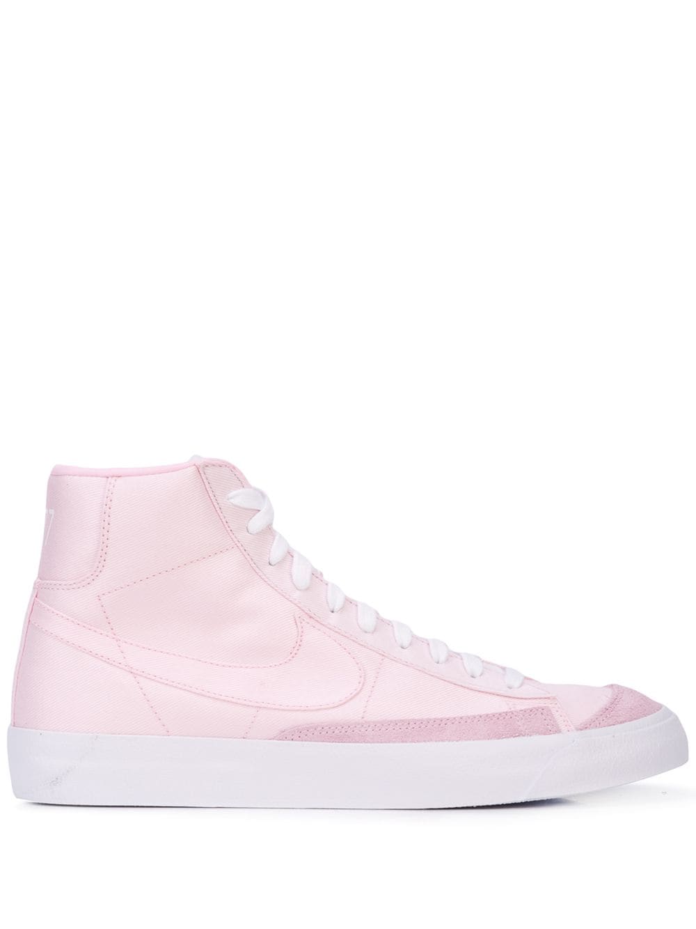 pink high top nike shoes