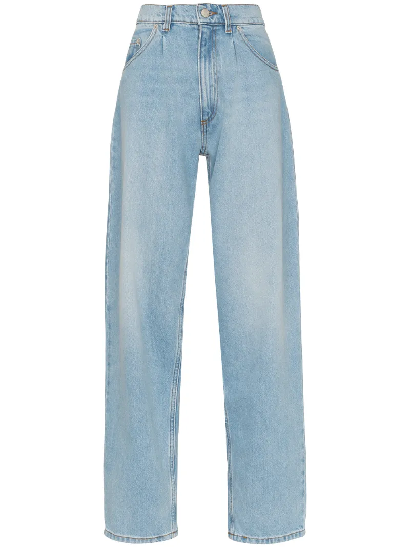Magda Butrym Jeans MAGDA BUTRYM GRANGEVILLE WIDE-LEG JEANS - BLUE