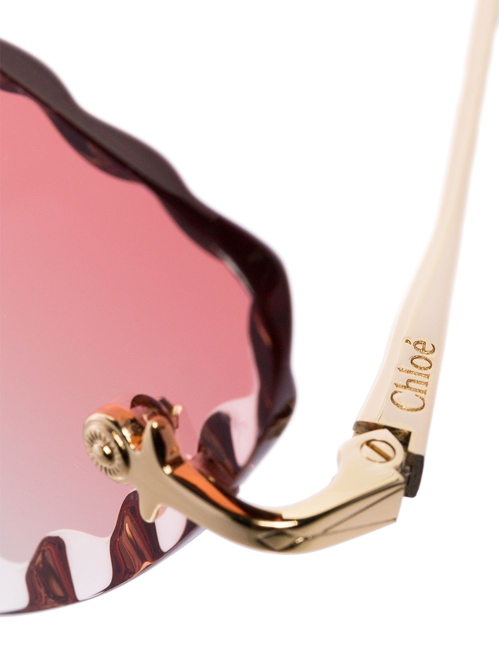 фото Chloé Eyewear солнцезащитные очки 'кошачий глаз' Rosie