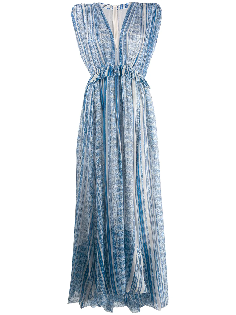 Philosophy Di Lorenzo Serafini Printed Plunge Maxi Dress - Farfetch