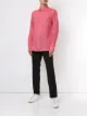 الصورة 2 من Gieves & Hawkes قميص مجسم بأكمام طويلة