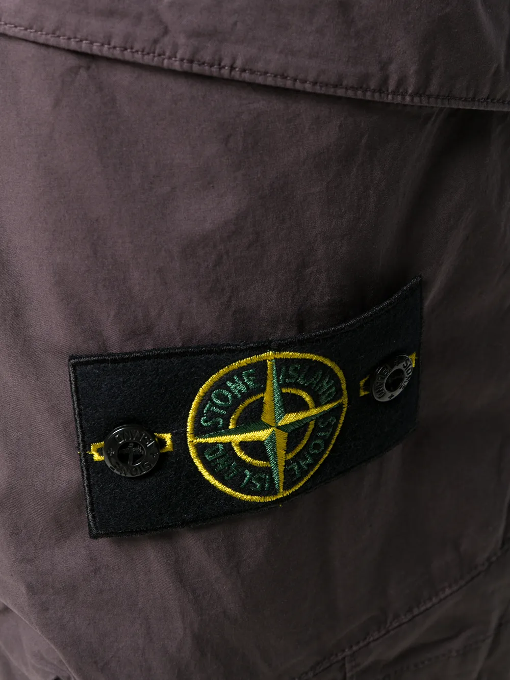 фото Stone island шорты карго с нашивкой-логотипом