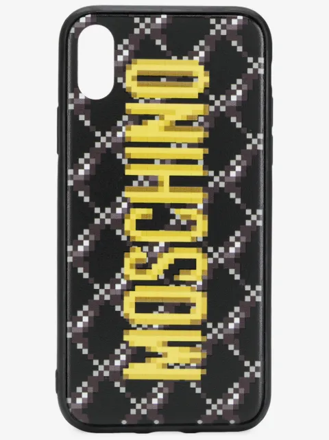 Moschino coque d'iPhone X à logo