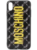 Moschino logo-print iPhone XS Max case - Black