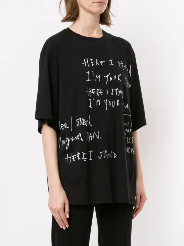 SLOGAN PRINT T-SHIRT