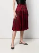 Valentino Pre-Owned تنورة كلاسيكية منقوشة