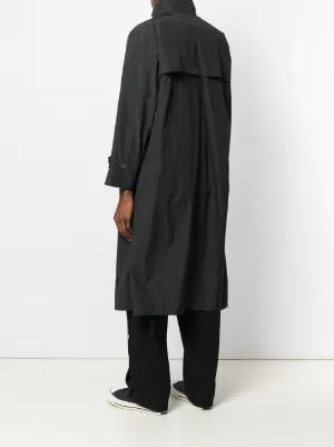 Issey Miyake Men Oversized Trench Coat Farfetch Issey Miyake Men Oversized Trench Coat Farfetch