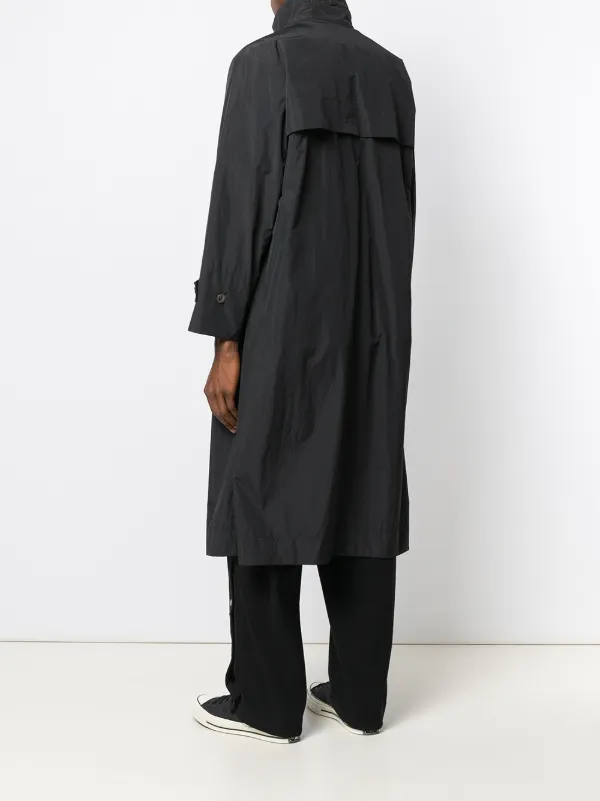 Issey Miyake Men Oversized Trench Coat Farfetch Issey Miyake Men Oversized Trench Coat Farfetch