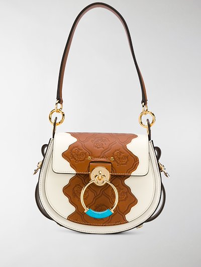 Chloé Small Tess Shoulder Bag Brown | Modes