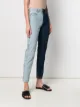 Fiorucci vaqueros slim con diseño de dos tonos
