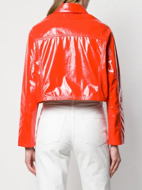 fiorucci vinyl track jacket