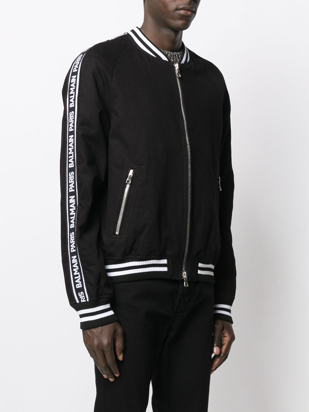 Balmain Zipped Sleeves Jacket - Farfetch