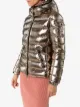 Moncler Daunenjacke im Metallic-Look