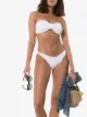 Image 2 of Hunza G Jean Nile bandeau bikini