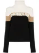 Image 1 sur Moncler sweat à logo intarsia et col roulé