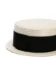 Saint Laurent small boater hat
