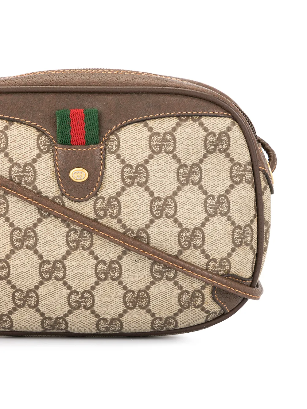 Gucci Pre-owned Shelly Line Gg Supreme Crossbody Bag - Farfetch