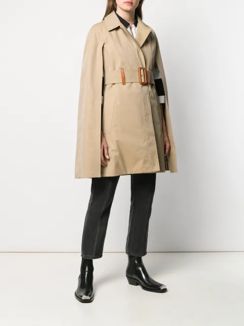 burberry cape coat