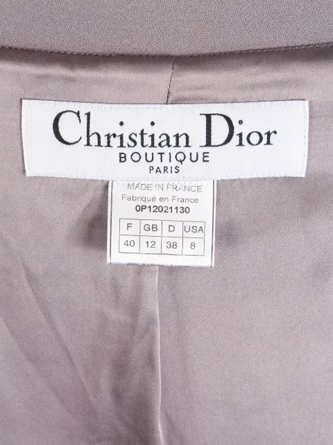 christian dior boutique paris label