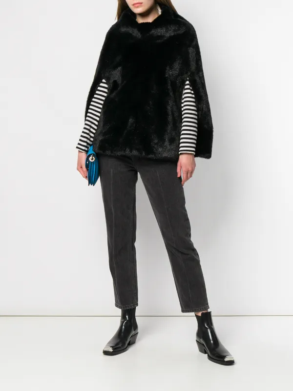 Junya Watanabe Comme Des Garçons Pre-Owned faux-fur Overhead