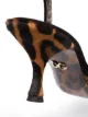 Dolce & Gabbana leopard print slingback pumps