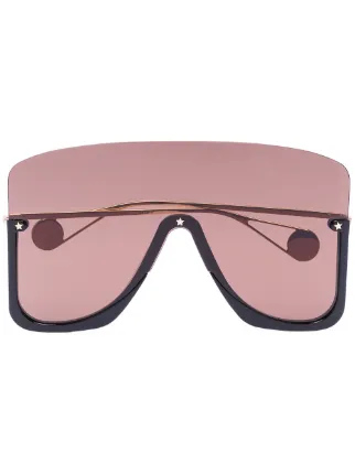 gucci visor sunglasses