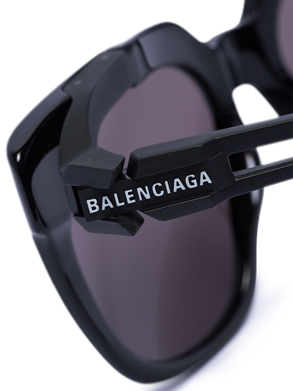 фото Balenciaga eyewear солнцезащитные очки в квадратной оправе