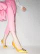 Manolo Blahnik Hangisi 50mm appliqué satin pumps