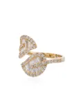 Anita Ko Wrap Leaf ring - Gold