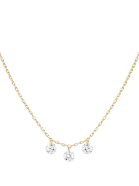 Persée 18kt Gelbgoldhalskette mit Diamanten