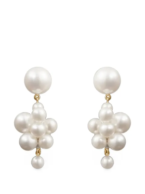 Sophie Bille Brahe Botticelli pearl drop earrings 