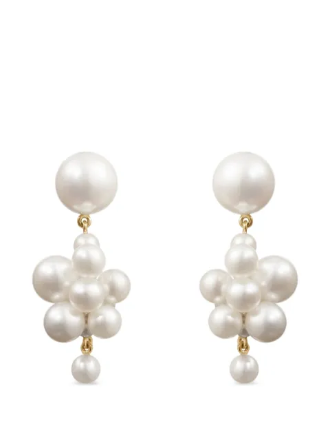 Sophie Bille Brahe aretes Botticelli en oro amarillo de 14kt