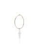 Image 1 of Sophie Bille Brahe Fellini cross hoop earring