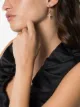 Image 2 of Sophie Bille Brahe Fellini cross hoop earring