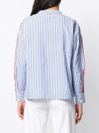 embroidered stripe shirt展示图