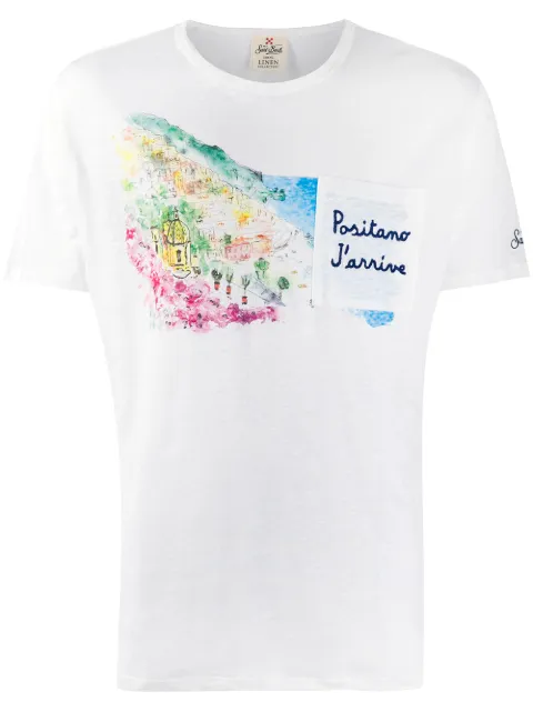 MC2 Saint Barth Positano embroidered T-shirt