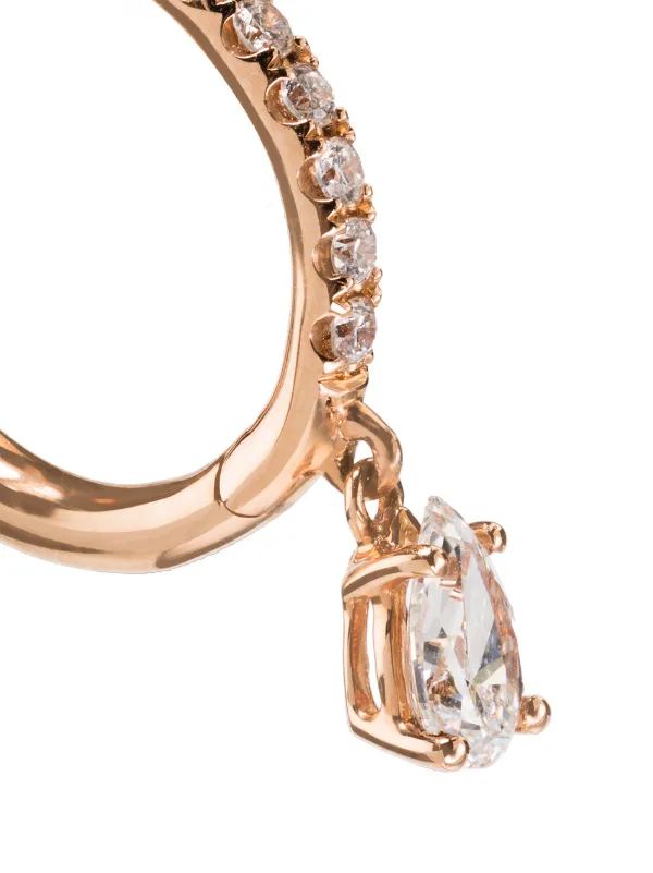 Anita Ko ダイヤモンド フープピアス 18Kローズゴールド 通販 - FARFETCH