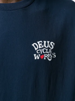 'Cycle Works' print T-shirt展示图