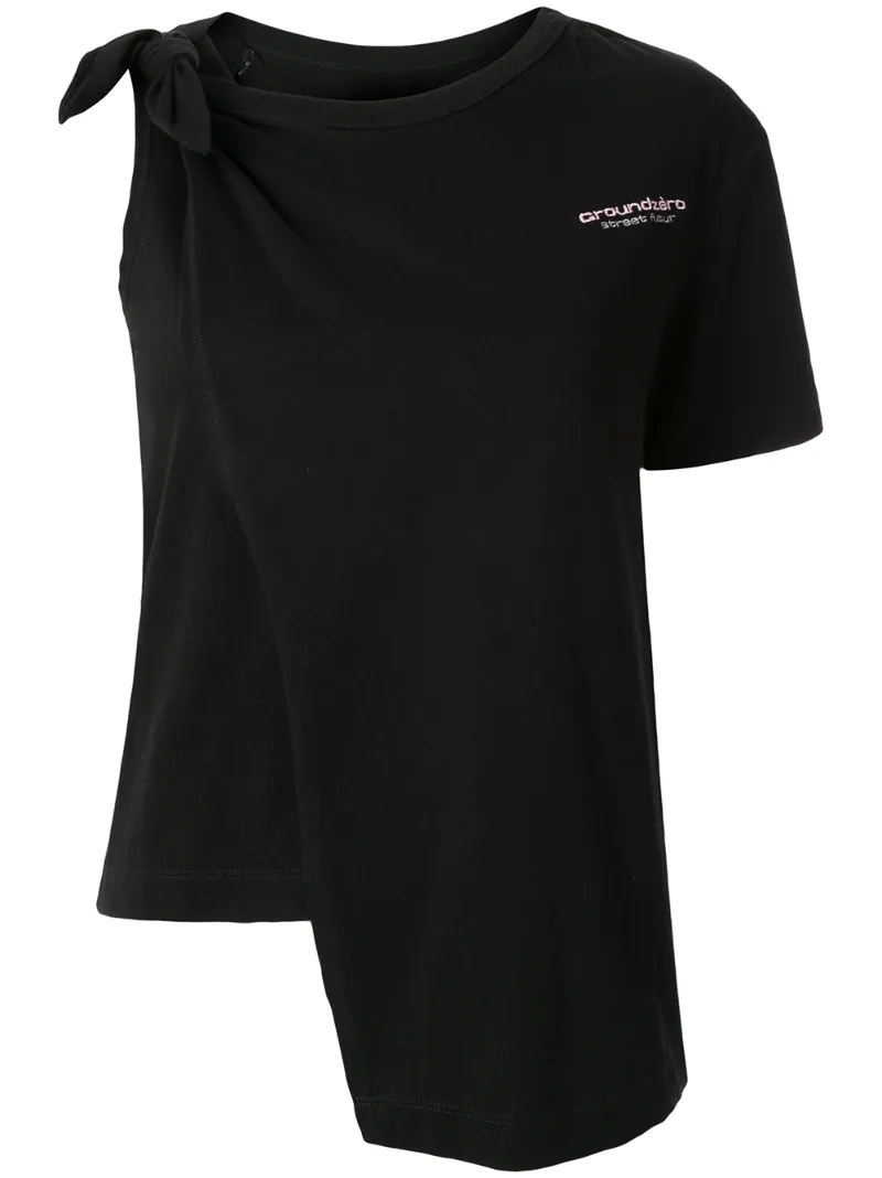 Ground Zero knotted T-shirt