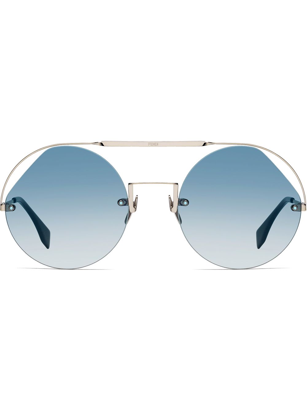 фото Fendi Eyewear солнцезащитные очки в круглой оправе