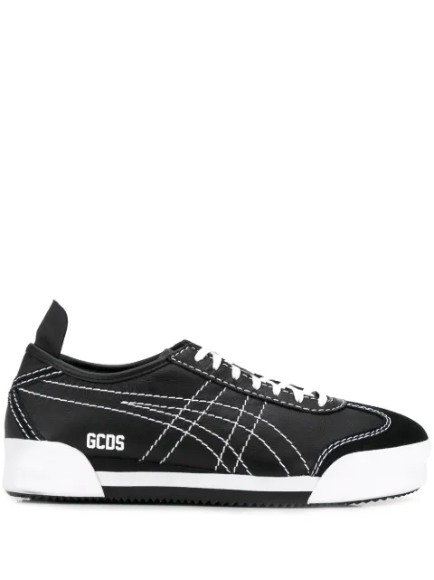 onitsuka tiger leather black