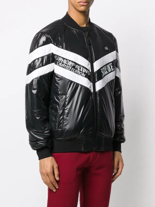 Philipp Plein Scarface Bomberjack Farfetch Philipp Plein Scarface Bomberjack Farfetch